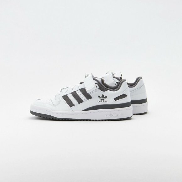 Adidas Forum Low Footwear White Grey Casual Athletic Sneakers Mens Size - Picture 5 of 7